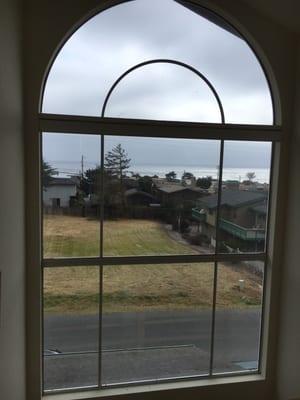 Ocean Pines rental - view from stairwell