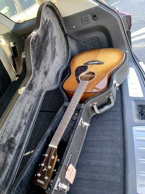 New guitar and case