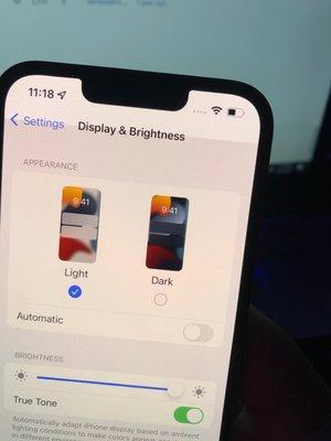 ATT shipped defective iPhone 13 pro, screen banding up top, brightness mismatching, pixelizations on screen