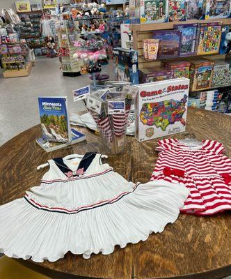 Visit us at Toys for Keeps for Red White & Blue collections.
And remember Memorial Day with us this year. https://allevents.in/duluth