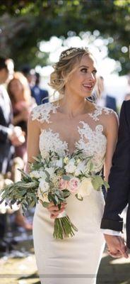 Wedding updo