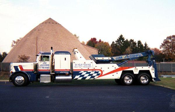 1999 Peterbilt 379 with 2005 NRC 35 ton wrecker body.