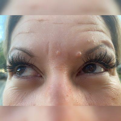 Volume lash extensions! Love em!