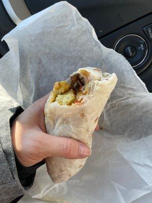 Breakfast burrito