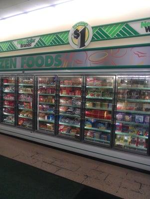 Finally a Frozen Food section.