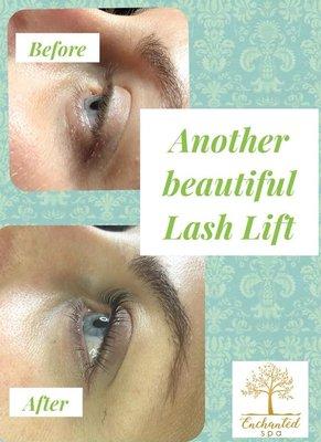 Another beautiful Lash Lift and Tint! Results last 8-10 weeks.