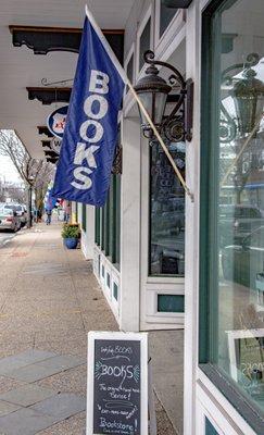 Ink Fish Books front entrance way