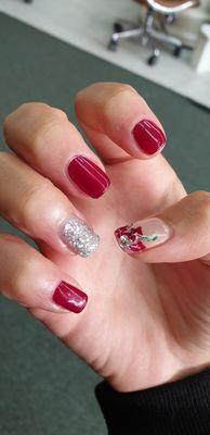 Christmas style nail