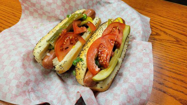 Chicago dogs!