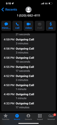 I screenshot the time I tried to check in and the times I called from outside. I was outside waiting for over 45 min