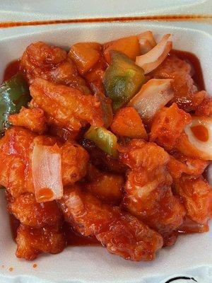 Sweet and sour fish