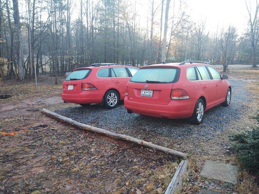 2014 on the Left (Lake Norman Hyundai / Chevrolet of Murfreesboro) and our 2013 (Ole Ben Franklin Motors Knoxville)