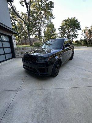 2021 Range Rover Sport after cleaning by Eric