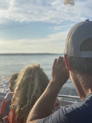 Parasailing Observation