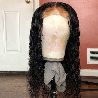 $185 18in glueless closure wig