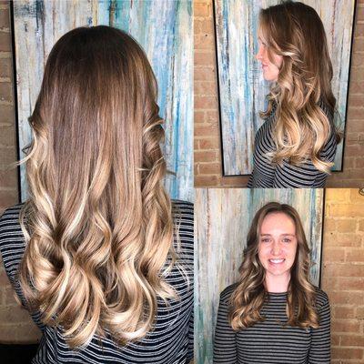 Balayage, beautiful color