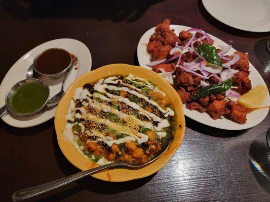 Samosa Chaat, Chicken 65