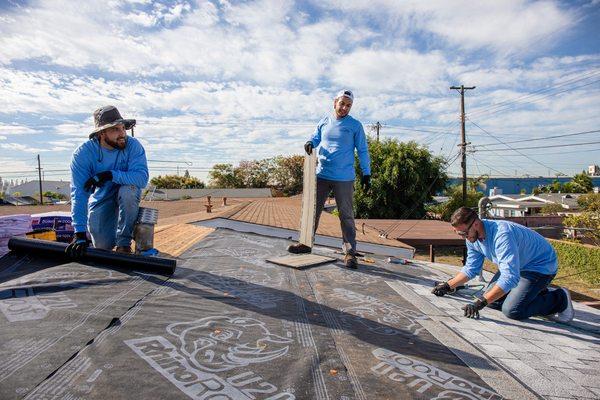 Giving back to a veteran through a project with Habitat for Humanity