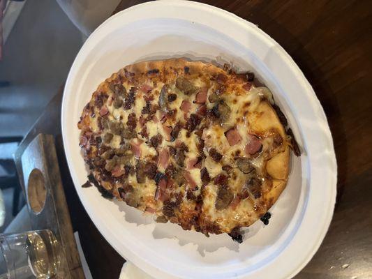 Three little pigs pizza