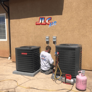 Two 5 ton condenser installation Acton, CA.