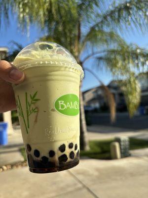 Avocado with boba