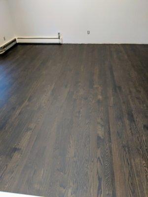 New hardwood floor project in Dix Hills.