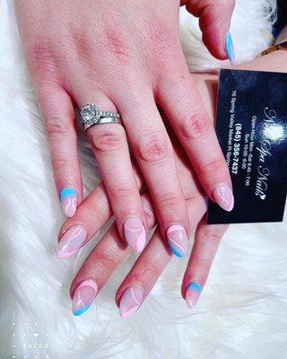 Uv gel manicure