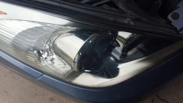 After a headlight restoration!