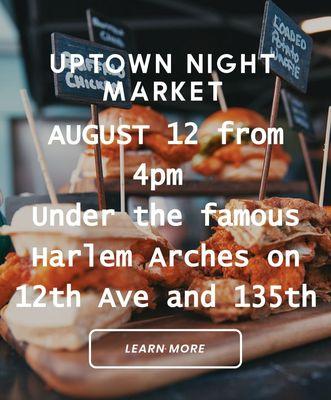 Uptown Night Market event