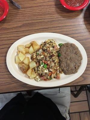 Machacado Mexicano Plate