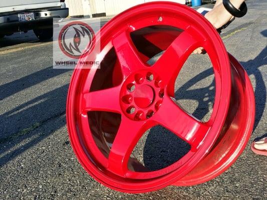 Candy Red Powder Coated