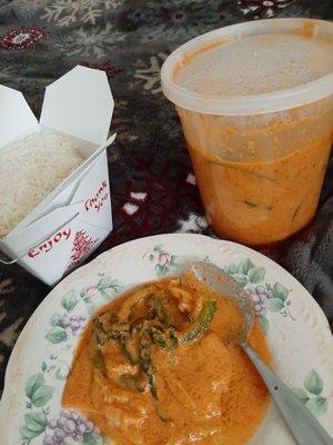 Penang Red Curry chicken