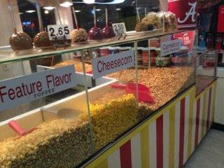 Popcorn selections