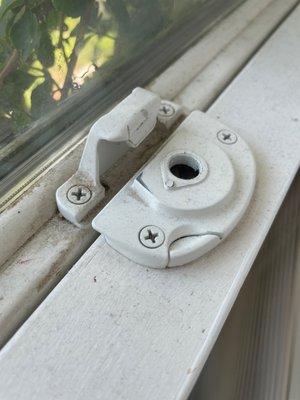 No window latch