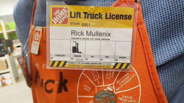 The coolest man at home depot Went above and beyond the Call of Duty