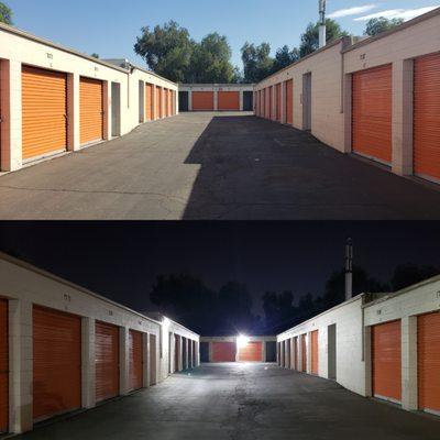 Day/night storage facility