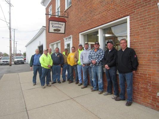 The Glandorf Lumber Company Team