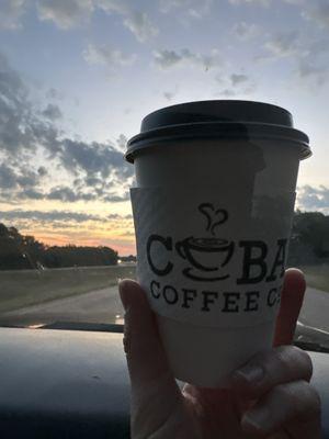 12 oz breve Cuba coffee co.