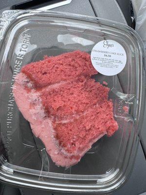 Strawberry cake