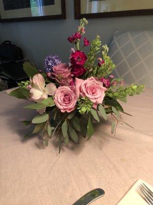 The arrangement I ordered my grandma