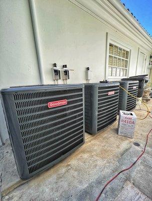 Goodman hvac installation in the pacific palisades