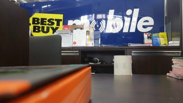 The mobile department at Best Buy. The worst. Stay away. Buy your phone at a cell store please!