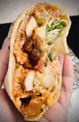 Cocaine chicken wrap