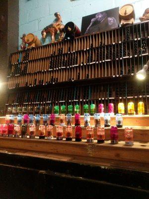 Not even half of their fantastic selection of various juice flavors made in-house.