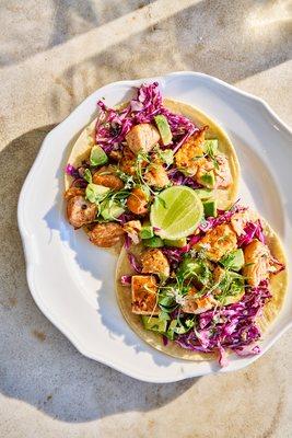 Salmon Tacos