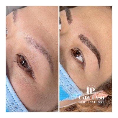 OMBRÉ POWDER BROW BROW BY MASTER THOMAS HAI 
Appointment booking via:
  Call 832-273-9957 to book your appointment or visit our website