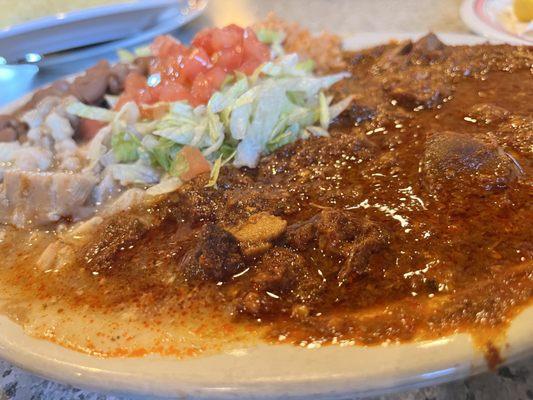 Carne Adovada Plate