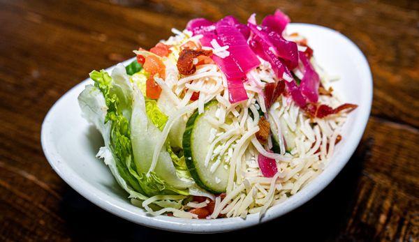 Side Wedge Salad.