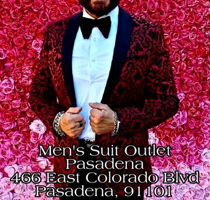 Men's Suit Outlet Pasadena
Men's Fashion Store with incredible service & prices.