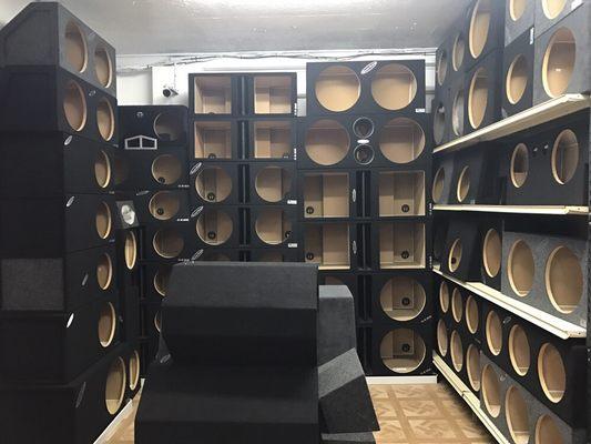 All kinds of speaker boxes